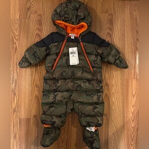 Polo Ralph Lauren Baby’s Water Repellent Hooded Bunting, Size 3 Months